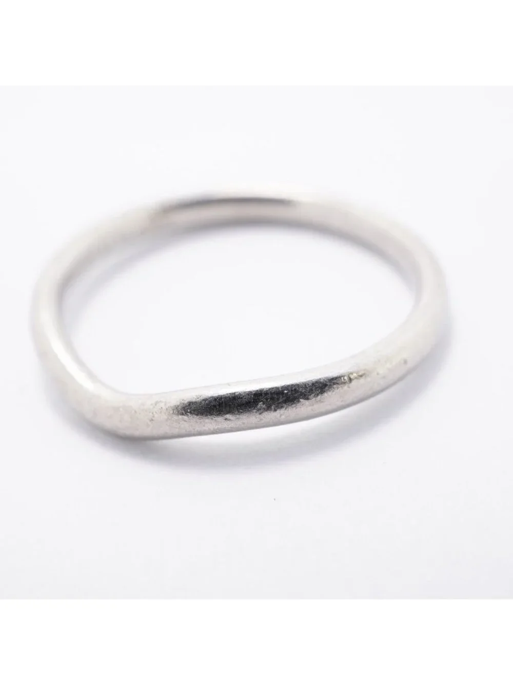 Tiffany & Co Ring Curved Band Platinum